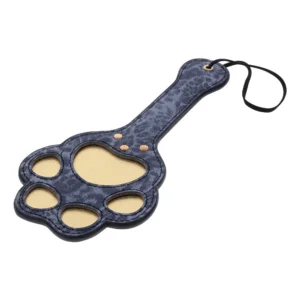 leopard print paw paddle face up
