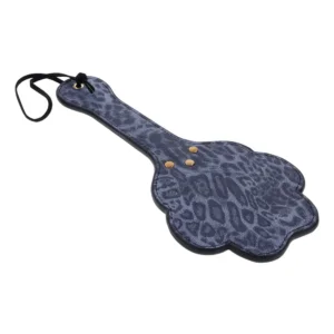 leopard print paw paddle upside down